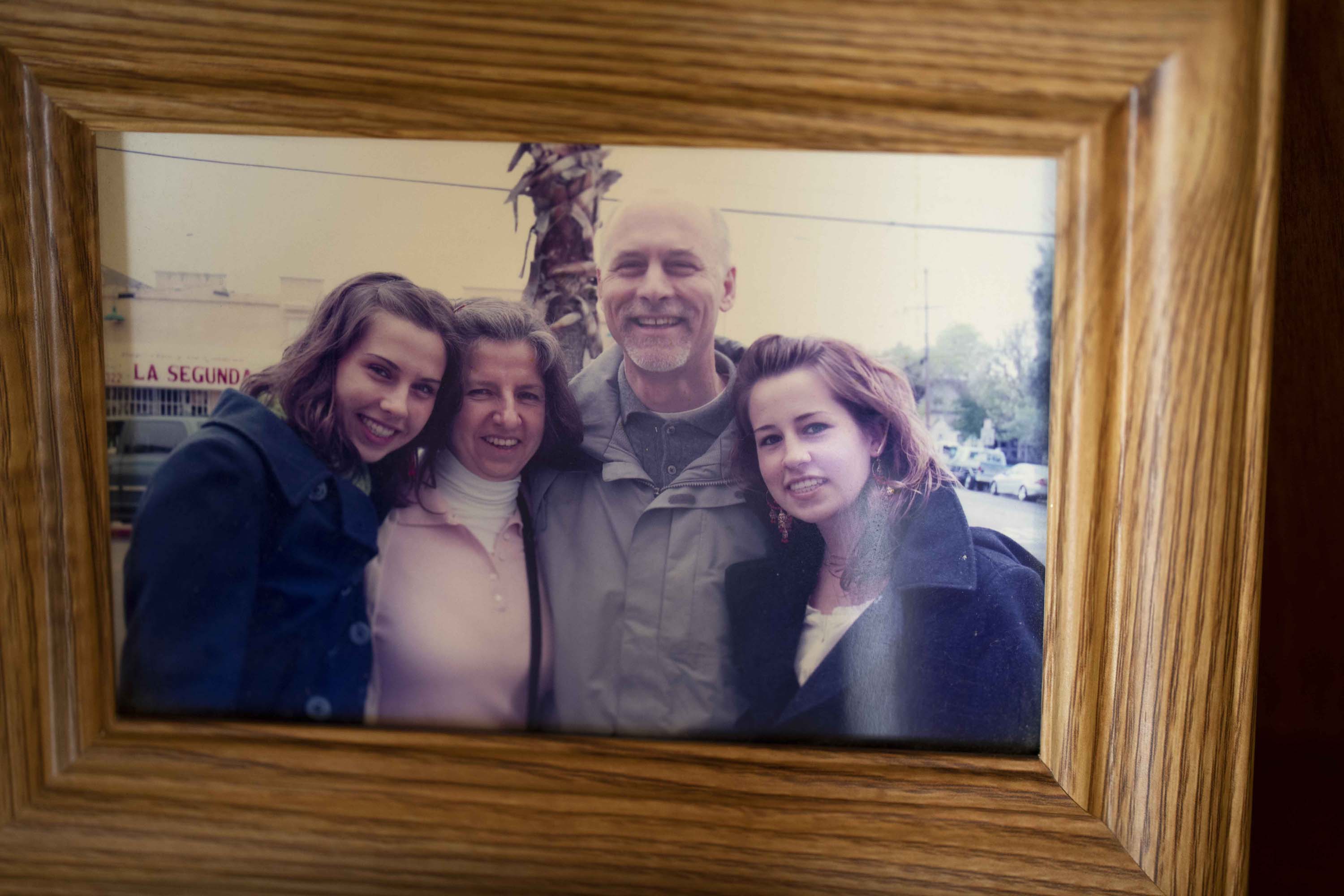 The Boehm family: Daniela, Rosa, Paul and Teresa.